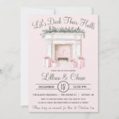 Lasst uns ihre Hallen überprüfen, das Brautparty d Einladung (Vorderseite)