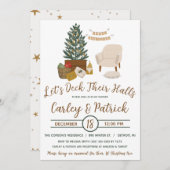 Lasst uns ihre Hallen überprüfen, das Brautparty d Einladung (Vorne/Hinten)