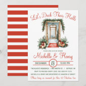 Lasst uns ihre Hallen überprüfen, das Brautparty d Einladung (Vorne/Hinten)