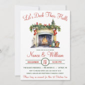 Lasst uns ihre Hallen überprüfen, das Brautparty d Einladung (Vorderseite)