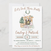 Lasst uns ihre Hallen überprüfen, das Brautparty d Einladung (Vorderseite)