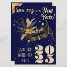 Lasst uns im neuen Party glamourös blau klingeln