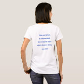 Lasst uns im Shirt Zivil sein (Schwarz voll)