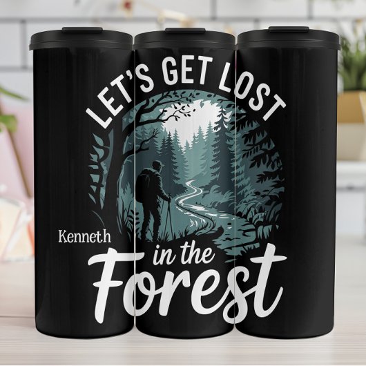 Lasst uns im Wald verlieren" - Abenteuer Thermosbecher