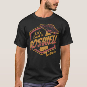 Lasst uns in Roswell, New Mexico, Vintage Notlage, T-Shirt