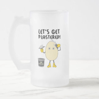 Lasst uns ins Lot kommen Mattglas Bierglas