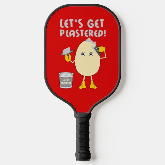 Lasst uns ins Lot kommen Pickleball Schläger (Vorderseite)