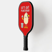 Lasst uns ins Lot kommen Pickleball Schläger (Links)