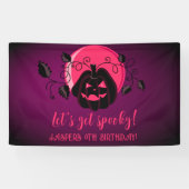 Lasst uns jedes schöne Halloween-Party machen Banner (Horizontal)
