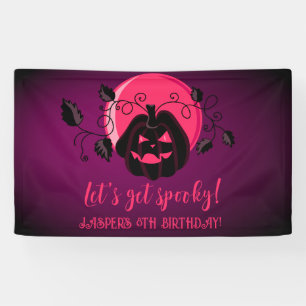 Lasst uns jedes schöne Halloween-Party machen Banner