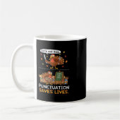 Lasst uns Kinderpunks essen Lustvolles Erntedankfe Kaffeetasse (Links)