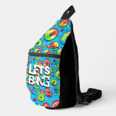 Lasst uns knallen | Disk Golf Themed Crossbody Bag (Rechte Ecke)