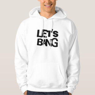 Lasst uns knallen Disk Golf Themed Hoodie