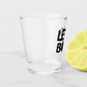 Lasst uns knallen | Disk Golf Themed Schnapsglas (Links)