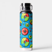 Lasst uns knallen | Disk Golf Themed Trinkflasche (Rückseite)