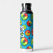 Lasst uns knallen | Disk Golf Themed Trinkflasche (Links)