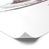 Lasst uns Kuchen essen! Französische Souffles Anti Poster (Ecke)