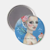 Lasst uns Kuchen essen Magnet (Vorderseite/Rückseite)