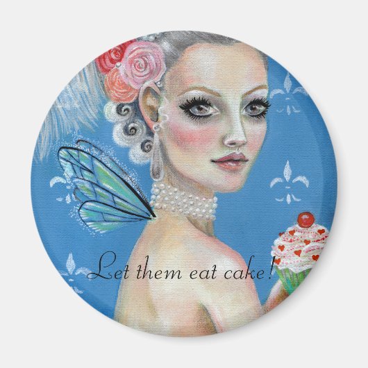 Lasst uns Kuchen essen Magnet (Vorne)