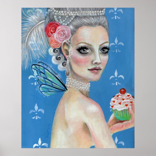 Lasst uns Kuchen essen Poster (Vorne)