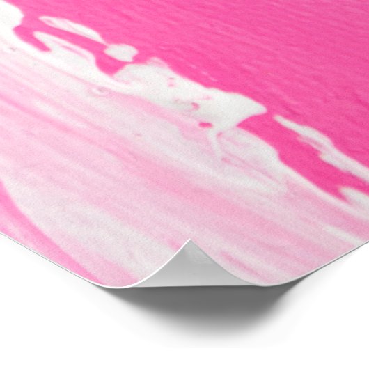 Lasst uns Kuchen essen Poster (Ecke)