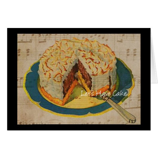 Lasst uns Kuchen haben (Vorderseite (Horizontal))