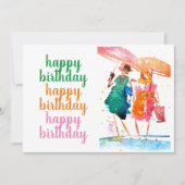 Lasst uns laufen und über #140106 sprechen karte (Vorderseite)