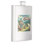 Lasst uns lernen, wie man im Camping Holz Kacke Flachmann (Rechts)