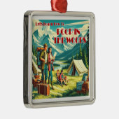 Lasst uns lernen, wie man im Camping Holz Kacke Ornament Aus Metall (Rechts)