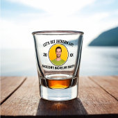 Lasst uns Lit Bachelor Party Shot Glass bekommen Schnapsglas