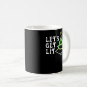 Lasst uns Lit Design Adult Funny Christmas Essenti Kaffeetasse (VorderseiteRechts)