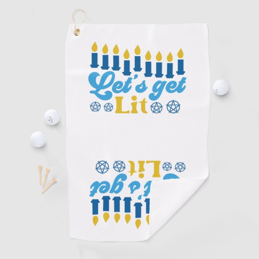 Lasst uns Lit holen! Golfhandtuch (Insitu)