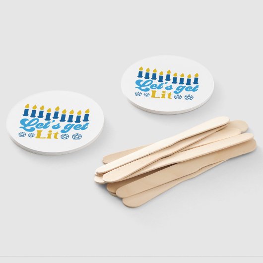 Lasst uns Lit holen! Hand Fans Fächer (Non-assembled)