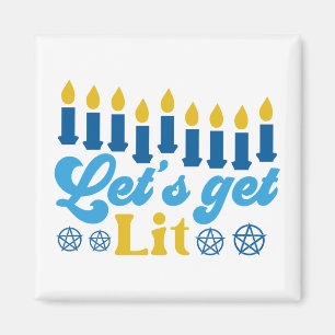 Lasst uns Lit holen! Magnet