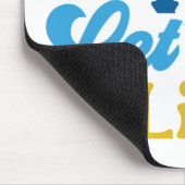 Lasst uns Lit holen! Mousepad (Ecke)