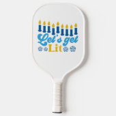 Lasst uns Lit holen! Pickleball Racket Pickleball Schläger (Rückseite)