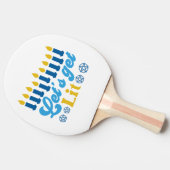 Lasst uns Lit holen! Ping Pong Paddle Tischtennis Schläger (Seitenansicht)