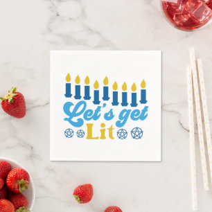 Lasst uns Lit holen! Serviette