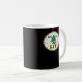 Lasst uns Lit Lit für Weihnachten Weihnachten Weih Kaffeetasse (VorderseiteRechts)