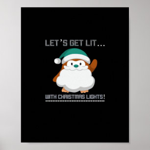 Lasst uns Lit... mit Weihnachtslicht! WeihnachtsCl Poster