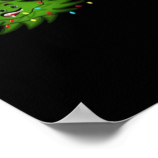 Lasst uns Lit Tipsy Weihnachtsbaum Funny Essential Poster (Ecke)