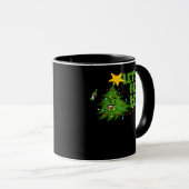 Lasst uns Lit Tipsy Weihnachtsbaum Funny Essential Tasse (VorderseiteRechts)