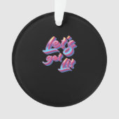 Lasst uns Lit - Weihnachts-Klassik holen Ornament (Vorderseite)