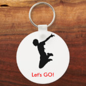 Lasst uns los! Schlüsselkette Schlüsselanhänger (Vorderseite)