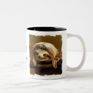 Lasst uns losgelassen werden zweifarbige tasse