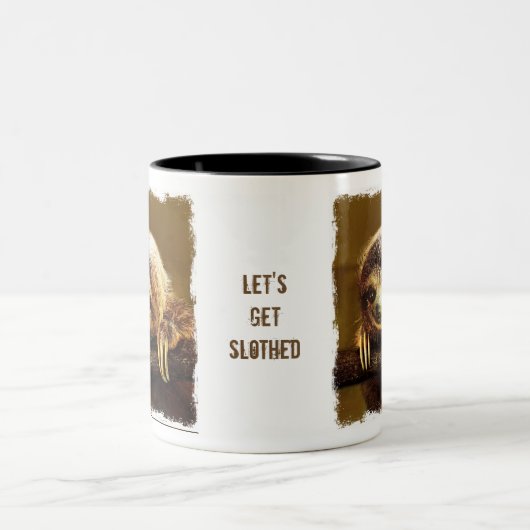 Lasst uns losgelassen werden zweifarbige tasse (Mittel)