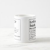 Lasst uns lustige Definitionen umkreisen Kaffeetasse (Mittel)