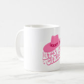 Lasst uns Mädchen gehen, Girls Trip, Retro Graphic Kaffeetasse (Vorderseite Links)