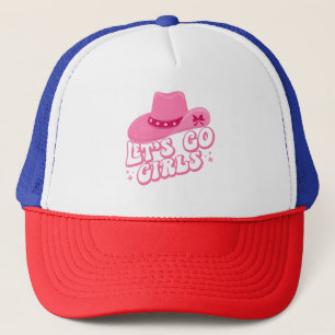 Lasst uns Mädchen gehen, Girls Trip, Retro Graphic Truckerkappe
