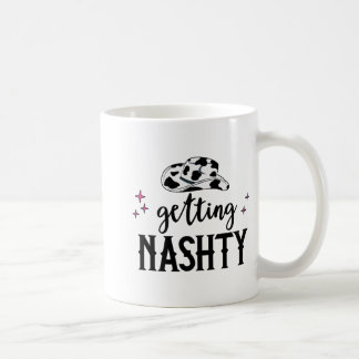 Lasst uns Mädchen gehen Hitched Nashty Bride Getti Kaffeetasse